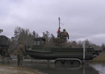 Bridge Company Employs MK-III Bridge Erection Boats during Bridge Company FEX