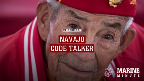 Marine Minute: Navajo Code Talker