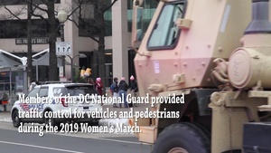 DC National Guard deputized for Women's March 2019