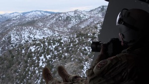 MC-130J Crew Conducts Low Level Flight