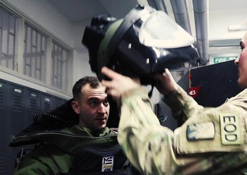 KFOR EOD Teams train with Kosovo Police