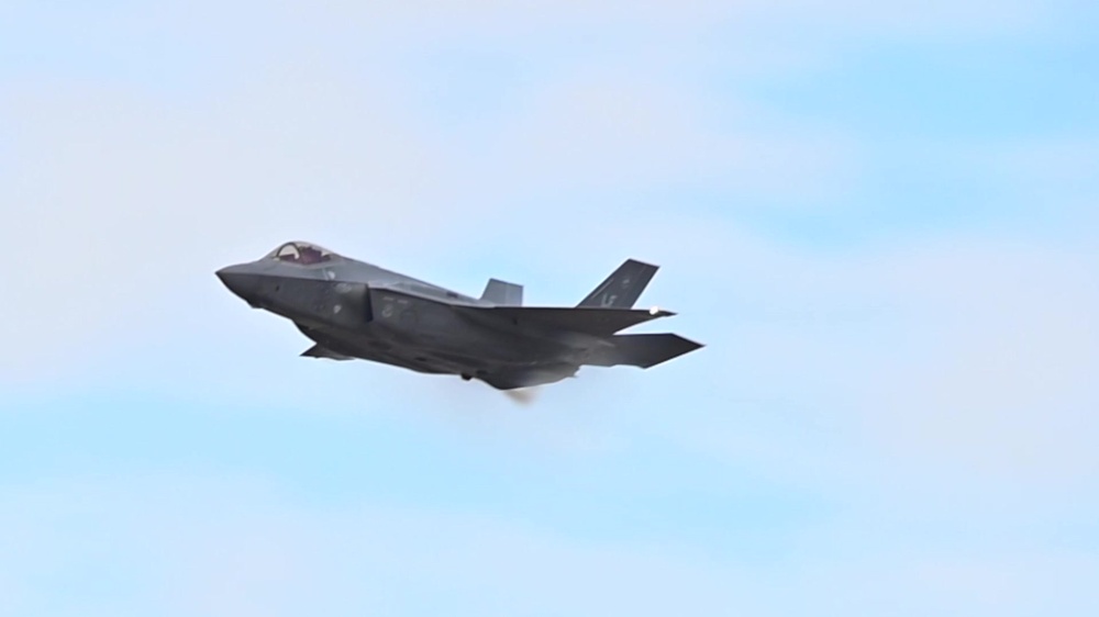 Dvids - Video - F-35 Demo Team Pilot Practices New Maneuvers