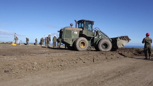 Runway Reconstruction, Marines revamp Airport in the Sky