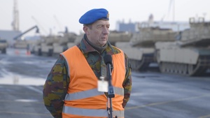 1st Armored Brigade Combat Team Arrives in Europe: Media Day
