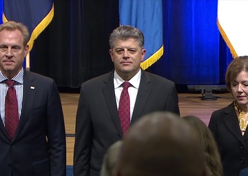 Farewell Ceremony (retirement) in honor of Michael L. Rhodes