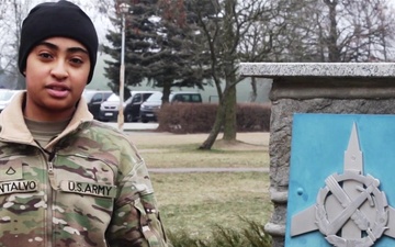 Pfc. Azariah Montalvo Super Bowl shout out