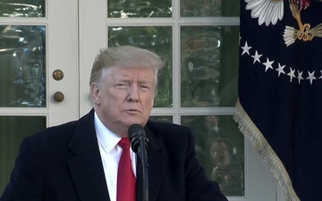 President Trump Delivers Remarks Regarding the Shutdown