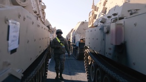 Moving 1st Armored Brigade Combat Team: Spc. Kyara Payne