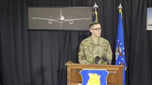 KC-46 Arrival: Interview with SSgt Eric Yates