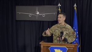 KC-46 Arrival: Interview with Lt. Col. Wesley Spurlock