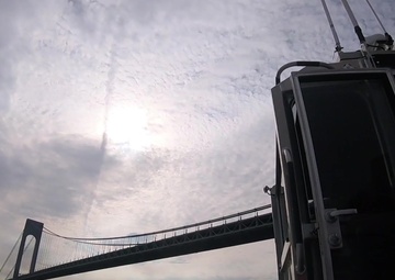 B-roll: Coast Guard Station New York Reserve Boat Crew