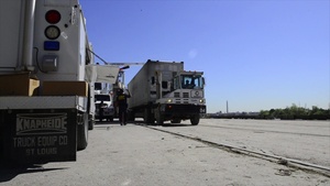 Customs and Border Protection Agents Search for Illicit Drugs