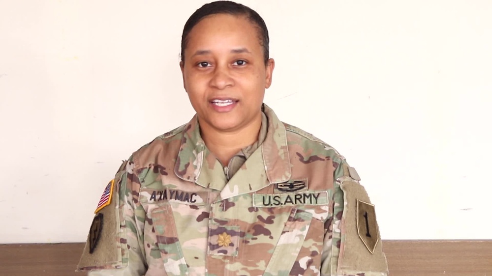 DVIDS - Video - Maj. Diana A'xaymac Super Bowl shoutout