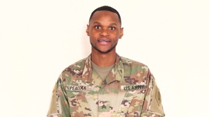 Sgt. Jacob Peacock Super Bowl shoutout