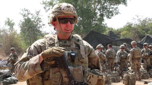 US Army and Royal Thai Army soldiers train together in Thailand to strengthen partnership