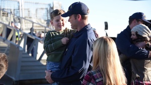 Coast Guard Cutter Valiant crew returns home following counter-drug patrol in the Caribbean Sea