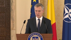 NATO Secretary General visits Romania - Joint press conference with the President
