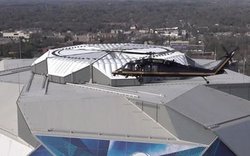CBP Air and Marine Operations Provides Air Security for Super Bowl LIII Mercedes-Benz Stadium