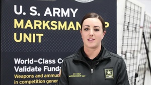 2LT Amber English gives a shout out to female veterans