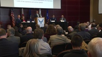 The 325th Fighter Wing and Tyndall Program Management Office host Industry Day (No Lwr 3rds)