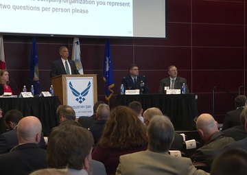 The 325th Fighter Wing and Tyndall Program Management Office host Industry Day (No Lwr 3rds)