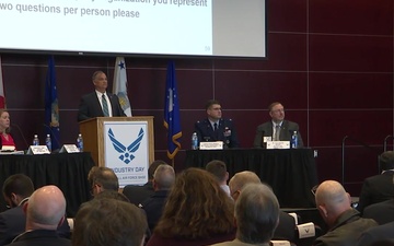 The 325th Fighter Wing and Tyndall Program Management Office host Industry Day