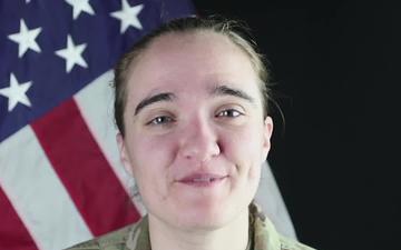 CPT Sarah Barnes- Women's History Month