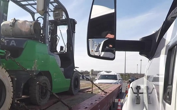 Field Operations inspect and X-ray all vehicles
