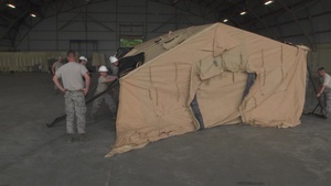 134th Force Support Squadron Trains in Savannah, Georgia