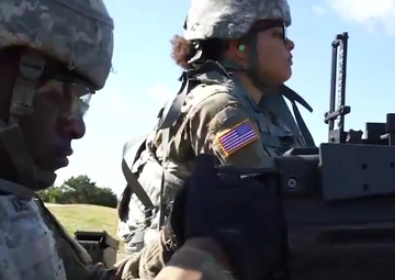 Soldiers take part in a Automatic Grenade Launcher Range