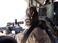 Task Force Spartan Snipers Take to the Skies