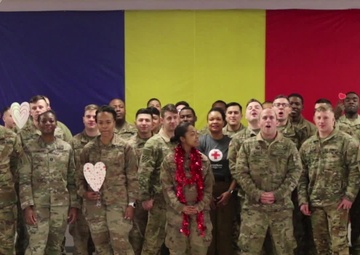 Valentine's Day shout out from Romania