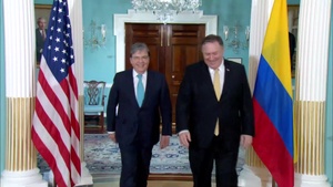 Secretary Pompeo Meets with Colombian Foreign Minister Carlos Holmes Trujillo