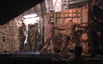 Soldiers and Equipment Arrive at Laughlin Air Force Base