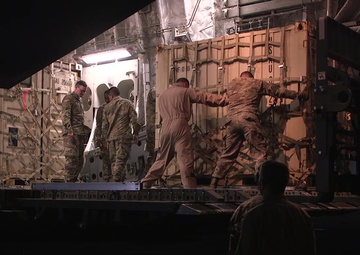 Soldiers and Equipment Arrive at Laughlin Air Force Base