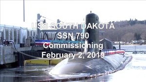 USS South Dakota (SSN 790) Commissioning Ceremony (with lower 3rds)