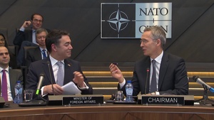 NATO Allies Sign Accession Protocol for the Future Republic of North Macedonia (B-Roll)