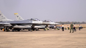 Cobra Gold 2019: 35th Fighter Squadron Arrives in Thailand