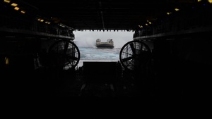 LCAC Enters Welldeck