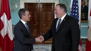 Secretary Pompeo meets with Swiss Foreign Minister Ignazio Cassis