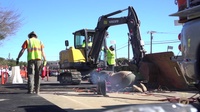 Final phases of temporary repairs on Carnes Road at MCB Camp Pendleton