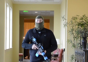 NAS Pax River Citadel Shield 19 Active Shooter Drill B-Roll