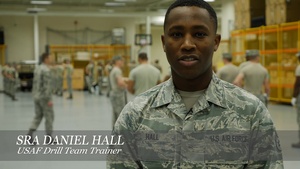 USAF Honor Guard Drill Team builds its new routine at Keesler