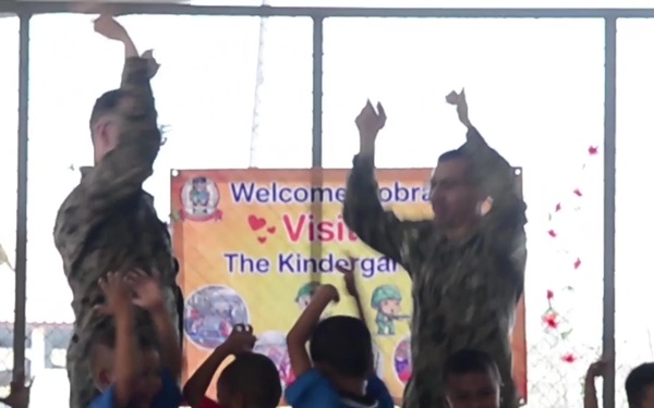 Cobra Gold 19: U.S. Chaplain Visits Namdibphitthayakom School