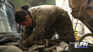 Eighth Army mechanics keep vehicles rolling