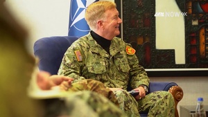 ADM Foggo in KFOR