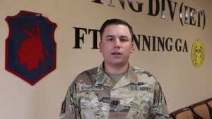 CPT McNaughton Sends His Women's History Month Greeting