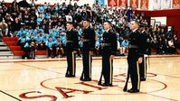 U.S. Army Drill Team Santa Ana HS Performance