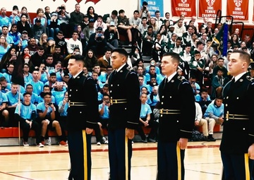 U.S. Army Drill Team Santa Ana HS Performance