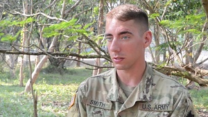 Cobra Gold 19: Combined Jungle Training  Interview, SPC Smith